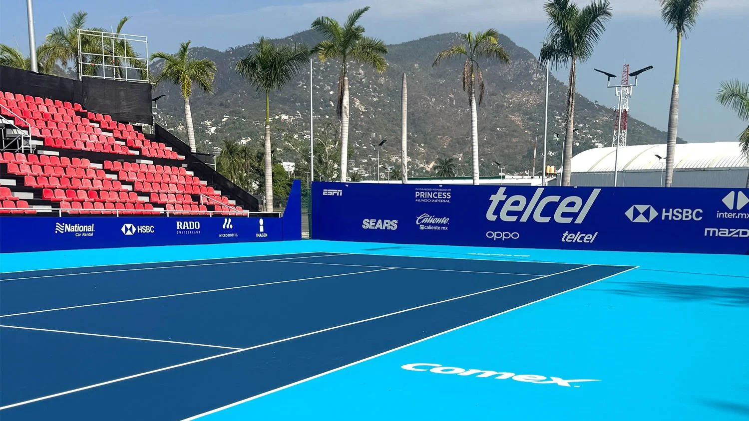 Official Court Surface of the ATP Mexican Open Acapulco 2026